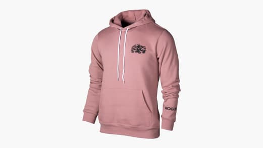 Rogue Deuce Midweight Hoodie - Mauve / Black | Rogue Fitness
